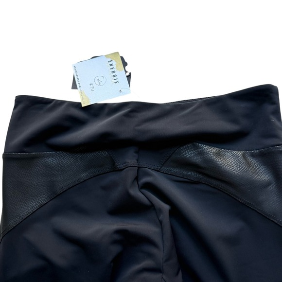 NWT Onzie Shaper Leggings Black Mesh Panel Size M/L - Picture 8 of 9